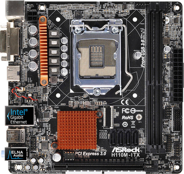 StoneTaskin Original For ASROCK H110M-ITX Motherboard LGA1150 DDR4 M-ATX Mainboard Fully Tested MB Free Shipping