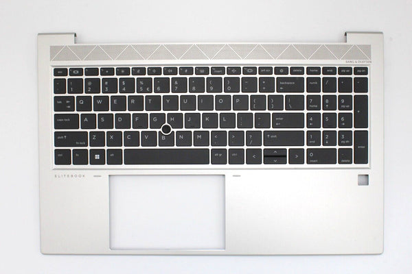 StoneTaskin Genuine NEW HP EliteBook 850 G7 Keyboard Upper Case W/ Backlight M07491-B31 Laptop Notebook Palmrest With Keyboard Assembly Fully Tested Free Shipping