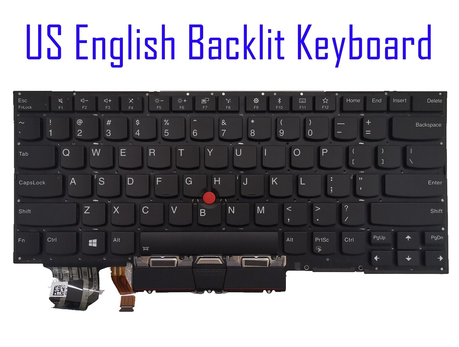 StoneTaskin Original Brand New KB US Backlit Keyboard for Lenovo Think