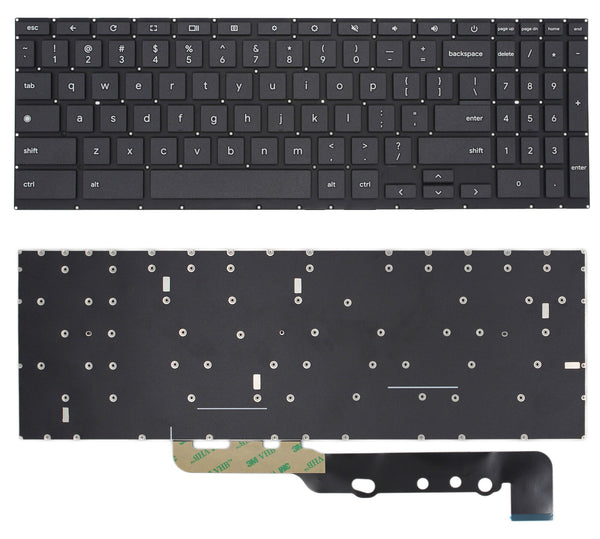 StoneTaskin Original Brand New Black US Laptop Keyboard For ASUS Chromebook CM1500CXA  Notebook KB Free Fast Shipping