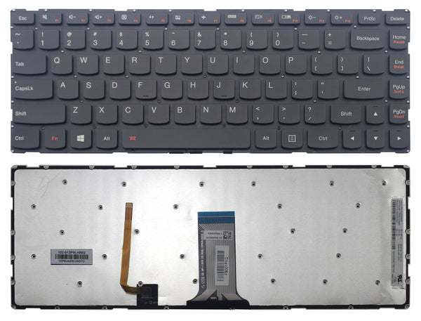 StoneTaskin Original Black Backlit US Keyboard For Lenovo Yoga 500-14ACL 500-14ACZ 500-14IBD Fully Tested Free Shipping