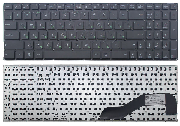 StoneTaskin Original Brand New Black Russian Laptop Keyboard For ASUS R540 R540YA X540 X540LA X540LJ X540SA X540SC Notebook KB