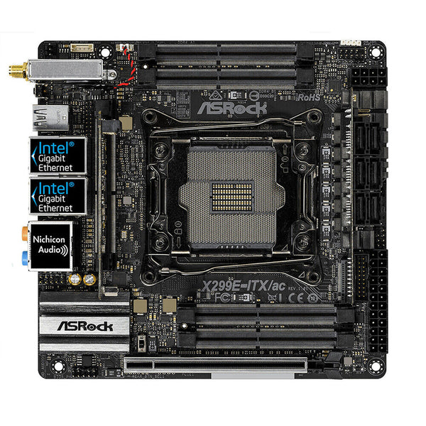 StoneTaskin Original For ASROCK X299E-ITX/ac LGA2066 DDR4 Mini-ITX Motherboard Mainboard Fully Tested MB Free Shipping