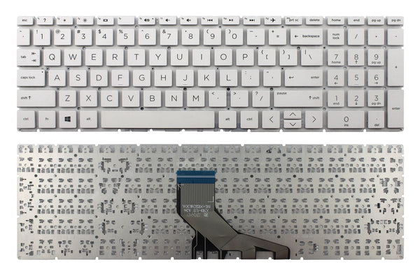StoneTaskin Original Brand New White US Keyboard For HP Pavilion Gaming 15t-dk0000 15z-ec000 16-a0000 17-cd0000 Notebook KB Fast Shipping