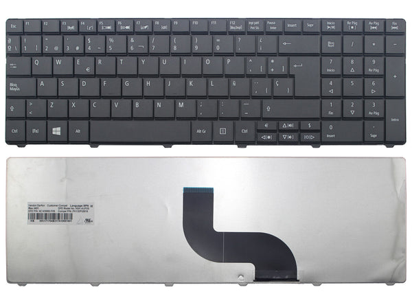 StoneTaskin Wholesale Brand New Original Black Spanish Keyboard For Acer TravelMate 5335 5344 5735 5735G 5735Z 5740 5740G