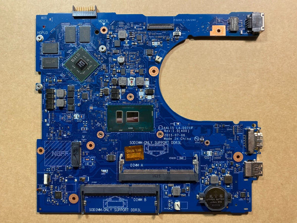 StoneTaskin Original  Refurbished  Dell Inspiron 15 5559 17 5759 Laptop Motherboard  Intel i7-6500u Radeon PX6JH Notebook MB