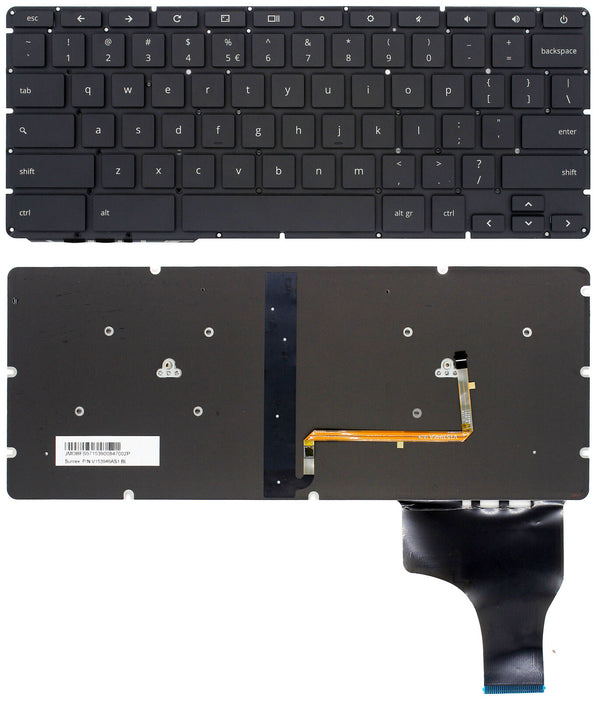 StoneTaskin Original Black US-Intl Backlit Keyboard For HP Chromebook 13 G1Notebook KB Keyboard Fully Tested Free Shipping