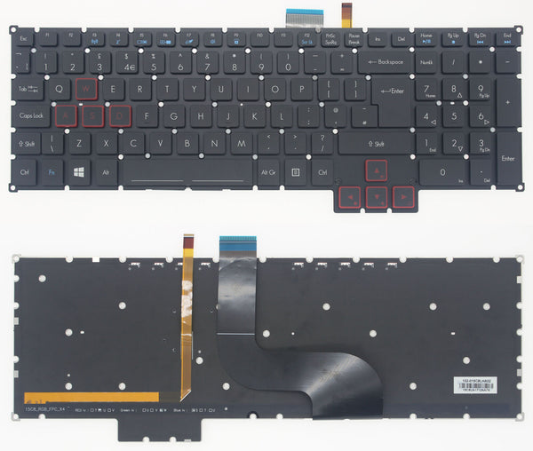 StoneTaskin Wholesale Original Black Backlit UK Laptop Keyboard For Acer Predator G5-793 G9-591 G9-591R G9-592 G9-593 KB