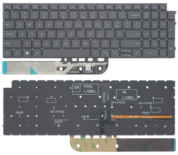 StoneTaskin Original Black US Backlit Keyboard For Dell Inspiron 15 3510 3511 3515 5510 5515 5518Notebook KB Keyboard Fully Tested Free Shipping