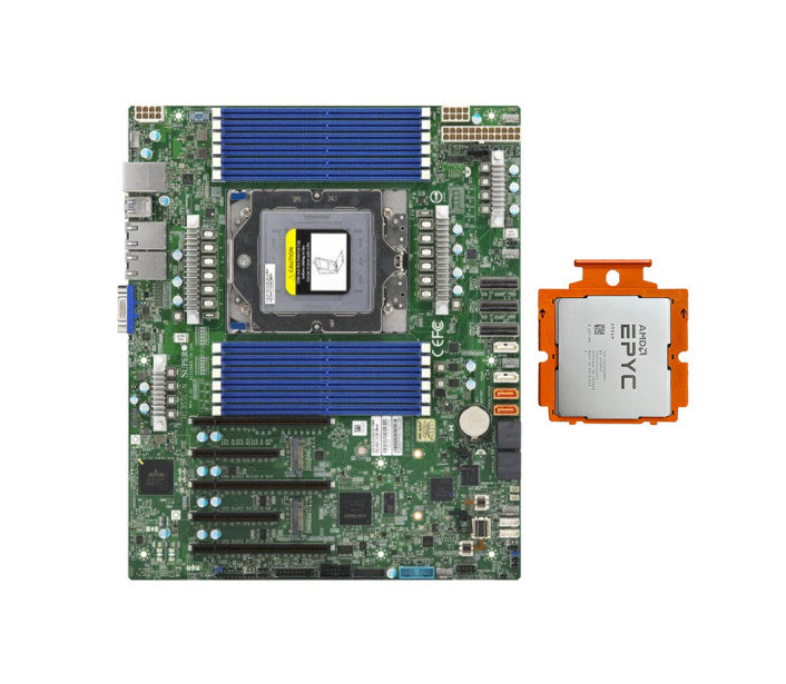 StoneTaskin Original Supermicro H13SSL-N + 1* AMD Genoa EPYC 9V84 (965