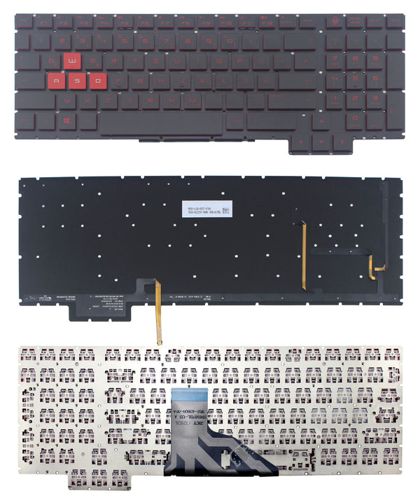 StoneTaskin Original Black Backlit German Keyboard For HP Omen 15-ce000 Fully Tested Free Shipping