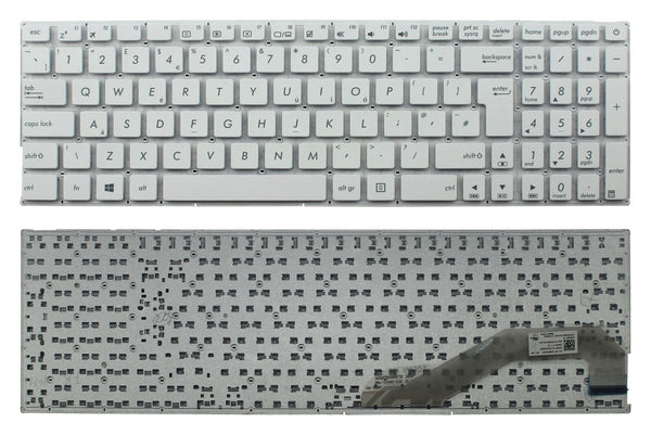 StoneTaskin Original Brand New White UK Keyboard For ASUS R540 R540LA R540LJ R540SA R540SC R540YA X540 X540LA Notebook KB Fast Shipping