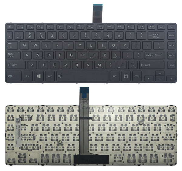 StoneTaskin Original Brand New Black US Keyboard Black Frame For Toshiba Satellite Pro A40-C Notebook KB Fast Shipping