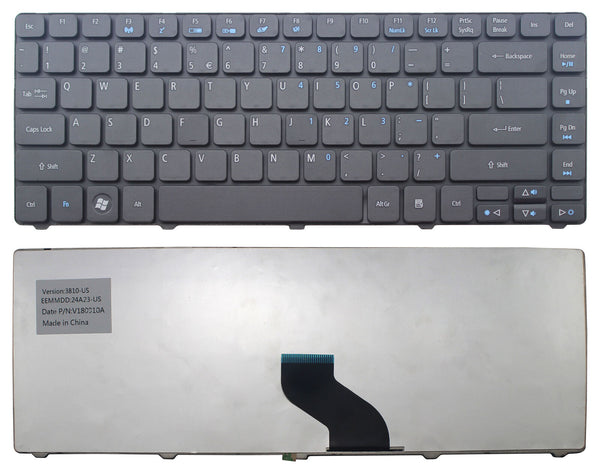 StoneTaskin Original Brand New Black UI Keyboard For Acer Aspire 3810T 3810TG 3810TZ 3810TZG 3811 3811T 3811TG Notebook KB Fast Shipping