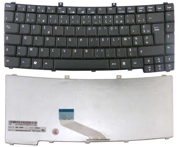 StoneTaskin Original Brand New  Black French Keyboard For Acer Extensa 3100 TravelMate 3300  Notebook KB Free Fast Shipping