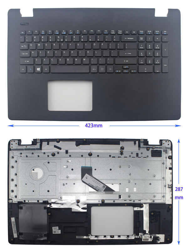 StoneTaskin Original Brand New  Black US-Intl Keyboard Black Palmrest For Acer Aspire ES1-731 ES1-731G  Notebook KB Free Fast Shipping