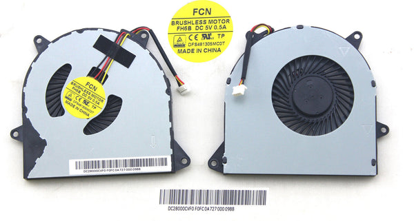 StoneTaskin Brand New Original CPU Fan For Lenovo ideapad 100-14IBD 100-15IBD 110-14AST 110-15ACL Touch Notebook Cooling System Fast Shipping