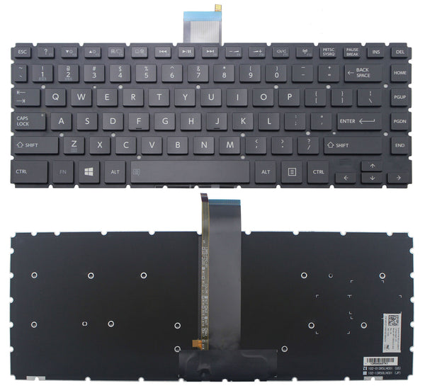 StoneTaskin Original Brand New Black US Backlit Laptop Keyboard For Toshiba Satellite L30W-B L35W-B L40-B L40D-B  Notebook KB Free Fast Shipping