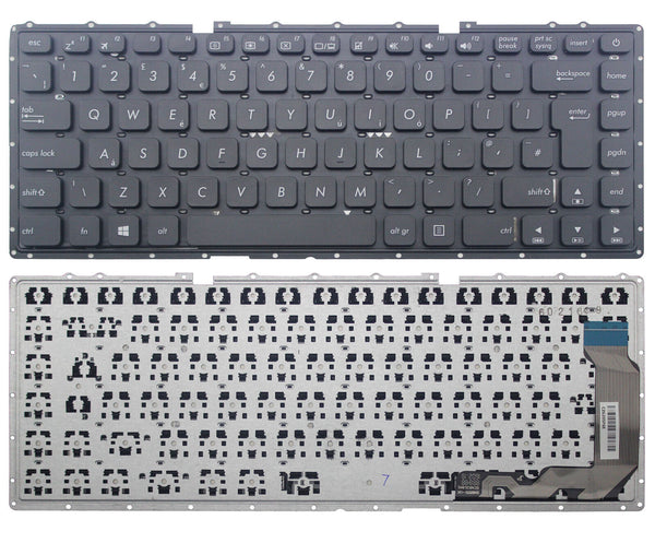StoneTaskin Original Brand New Black UK Keyboard For ASUS F441 F441UA F441UV K441 K441SA K441SC K441UA K441UV Notebook KB Fast Shipping