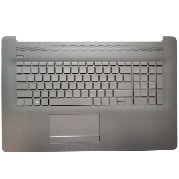 StoneTaskin For US Keyboard FOR HP Pavilion 17z-ca000 17-ca0000au 17-ca0000ax Silver Palmrest Fully Tested Free Shipping