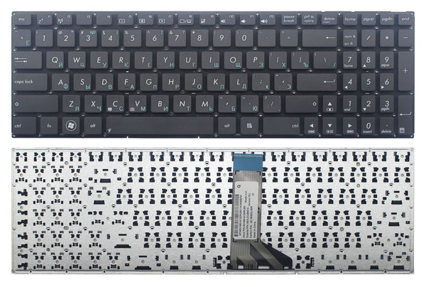 StoneTaskin Original Brand New  Black Russian Keyboard For ASUS A551 A551CA A551MA A551MAV A553 A553MA A553SA  Notebook KB Free Fast Shipping