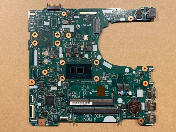 StoneTaskin Original  Refurbished  Dell Inspiron 15 3467 3567 Laptop Motherboard  Intel i5-7200u 2.5GHz DKK57 D71DF Notebook MB