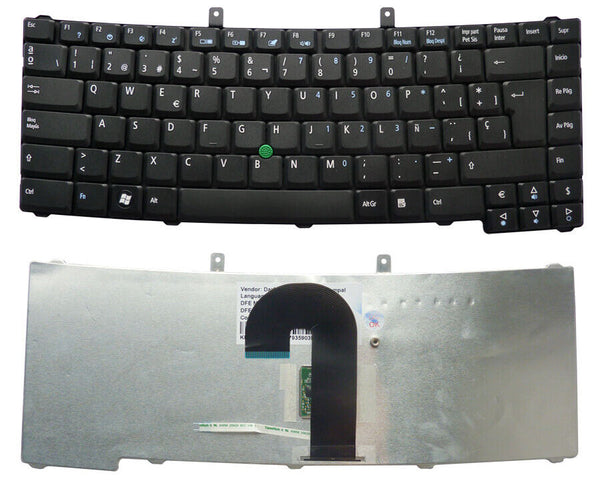 StoneTaskin Original Brand New Black Spanish Keyboard For Acer TravelMate 6592 6592G 6593 6593G Notebook KB Fast Shipping