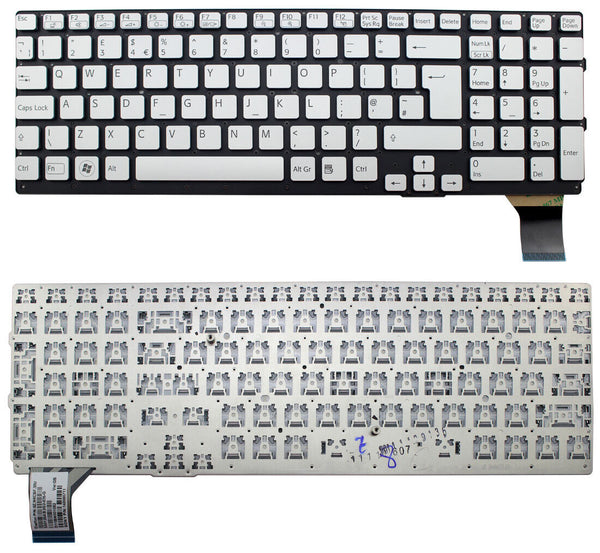 StoneTaskin Wholesale Original Silver UK Laptop Keyboard For Sony VPCSE13 VPCSE16 VPCSE17 VPCSE19 VPCSE1A VPCSE1B KB