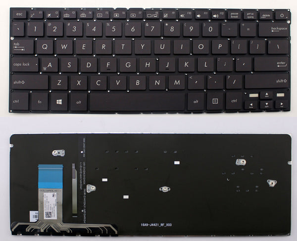 StoneTaskin Original Black US Backlit Keyboard For ASUS ZenBook UX330 UX330UA UX330CAFully Tested Free Shipping