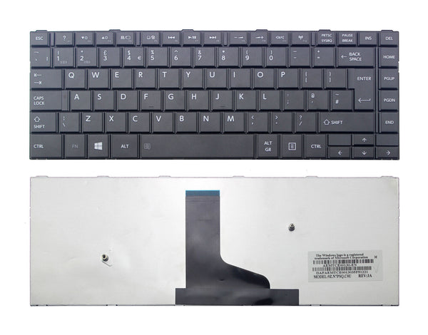 StoneTaskin Original Brand New Black UK Laptop Keyboard For Toshiba Satellite C40-A C40D-A C40T-A C45-A C45T-A Notebook KB