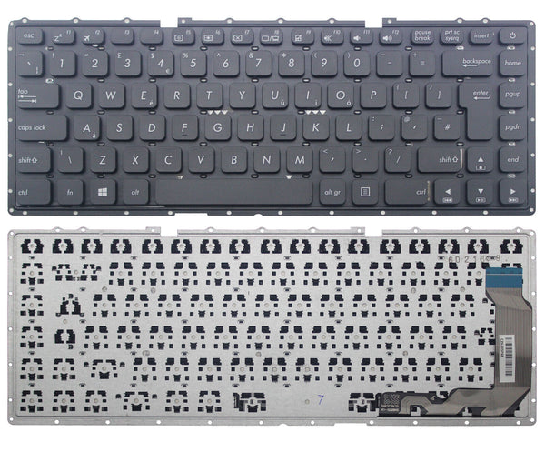 StoneTaskin Original Brand New  Black UK Keyboard For ASUS A441 A441SA A441SC A441UA A441UV F441 F441SA F441SC  Notebook KB Free Fast Shipping