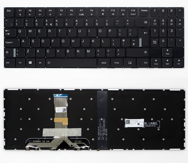 StoneTaskin Original Black UK Backlit Keyboard For Lenovo Legion Y540-17IRH-PG0 Y545 Y545-PG0 Fully Tested Free Shipping