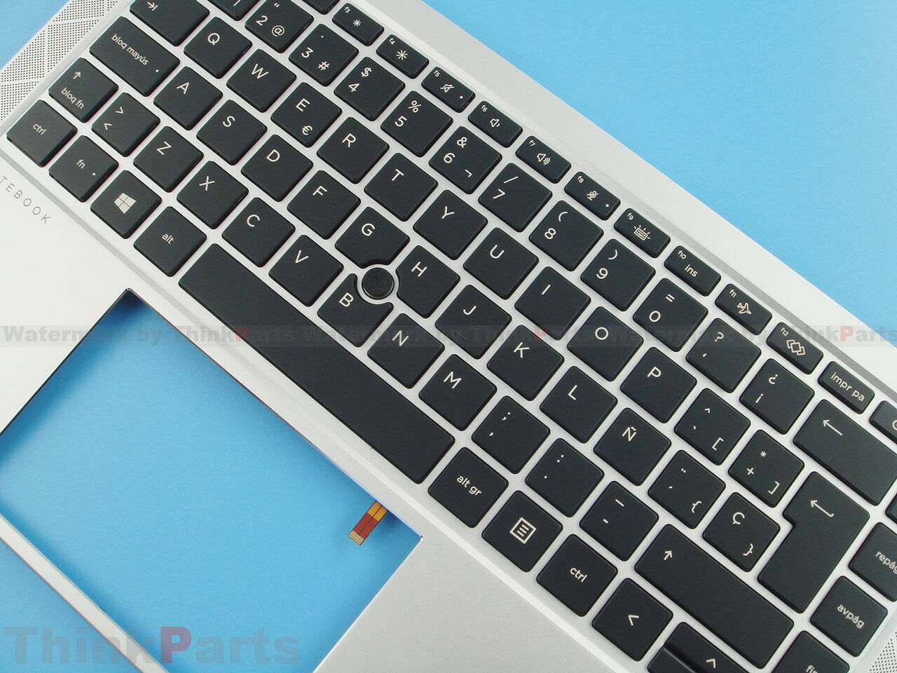 Clavier Avec Repose-poignet HP EliteBook 840 G7 - QWERTY - Neuf D'origine - Compatible HP/Compaq