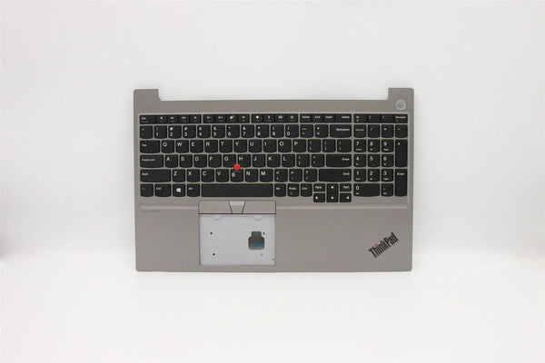 StoneTaskin Lenovo ThinkPad E15 Keyboard Palmrest Top Cover US Silver 5M10V16930 Original