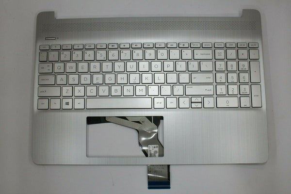 StoneTaskin NEW Genuine HP 15s-eq Keyboard M17579-B31 EA0P500601 Laptop Notebook Palmrest With Keyboard Assembly Fully Tested Free Shipping