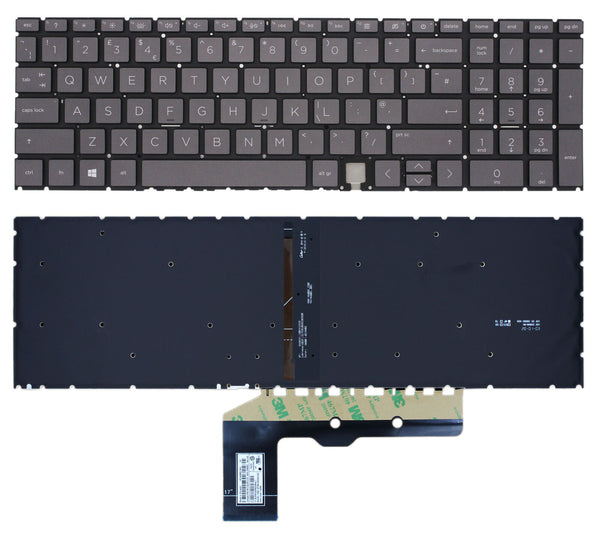 StoneTaskin Wholesale Original Black Backlit UK Laptop Keyboard For HP ENVY 17-cg0000 17-cg1000 x360 15-ed1000 KB