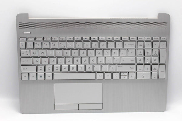 StoneTaskin Genuine NEW HP 15-dw 15s-du 15s-dy Keyboard/Upper Case L53736-B31 Laptop Notebook Palmrest With Keyboard Assembly Fully Tested Free Shipping