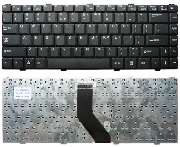 StoneTaskin Original Brand New Black US Keyboard For Advent 7201 7211 7301 7302 9915W AL096 Notebook KB Fast Shipping