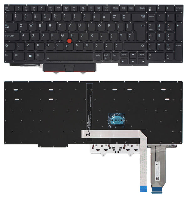 StoneTaskin Wholesale Original Black Backlit UK Laptop Keyboard For Lenovo ThinkPad E15 Gen 1 20RD 20RE KB