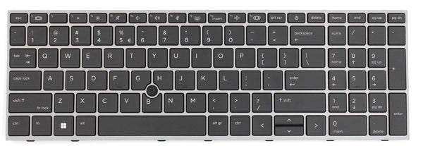 StoneTaskin Genuine NEW HP ZBook Fury 15 G7 G8 Keyboard M17094-B31 M23123-B31 Notebook KB Fully Tested Free Shipping