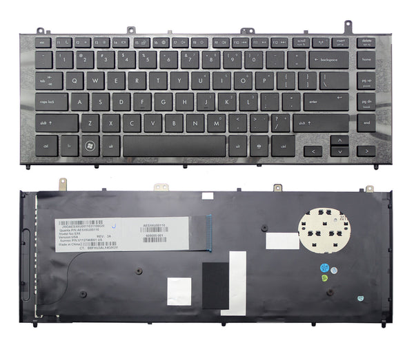 StoneTaskin Original Black US Keyboard Glossy Black Frame For HP ProBook 4420s 4421s 4425s 4426s Fully Tested Free Shipping