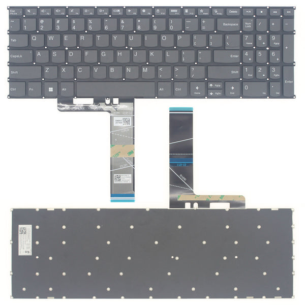 StoneTaskin Original Gray US Keyboard For Lenovo Yoga 7-15ITL5 82BJ Creator 7-15IMH05 82DS Slim 82ABFully Tested Free Shipping