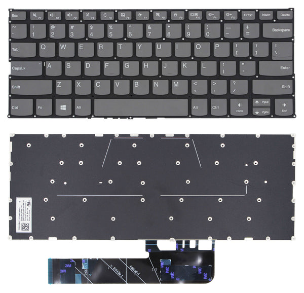 StoneTaskin Original Brand New Gray US Keyboard For Lenovo ideapad 530S-14ARR 530S-14IKB 530S-15IKB C340-14API Notebook Keyboard KB Fully Tested Free Shipping