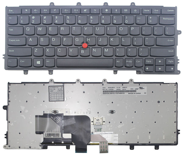 StoneTaskin Original Brand New  Black US Keyboard Black Frame For Lenovo ThinkPad X270 MT 20HN 20K5 20K6  Notebook KB Free Fast Shipping