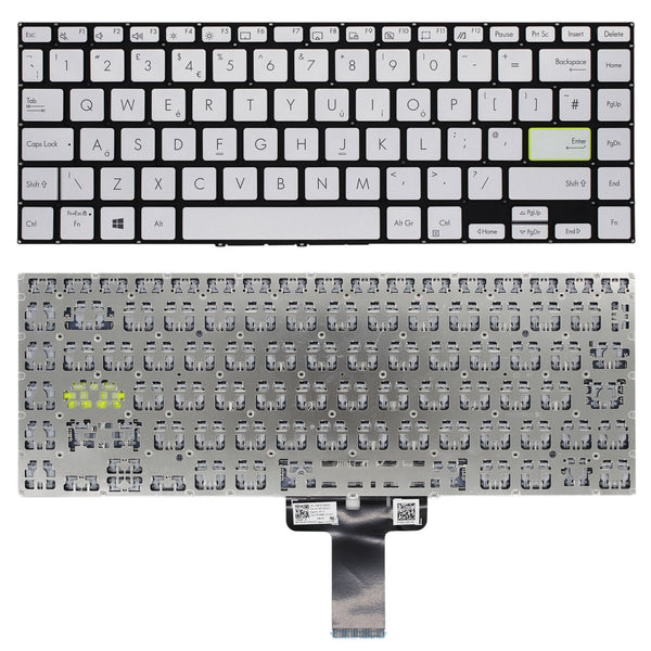 StoneTaskin Original Brand New Grey UK Keyboard For ASUS VivoBook Flip 14 TP470 TP470EA TP470EZ Notebook KB Fast Shipping