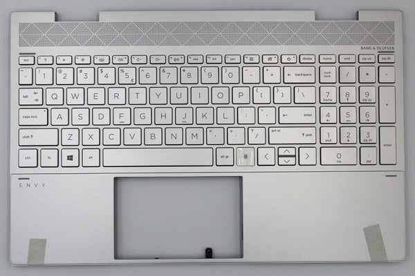 StoneTaskin Genuine NEW HP Envy 15-ED 15-EE Keyboard/Palmrest L93226-B31 L97270-B31 Laptop Notebook Palmrest With Keyboard Assembly Fully Tested Free Shipping