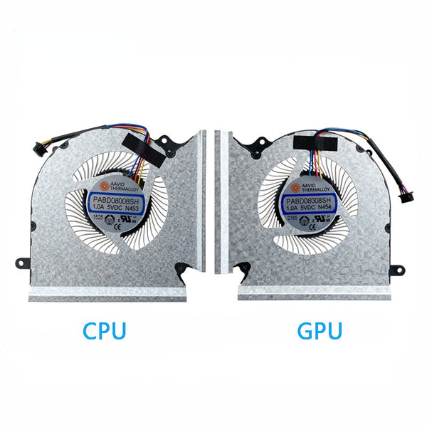 StoneTaskin NEW ORIGINAL Laptop CPU GPU Cooling Fan For MSI GE66 GP66 GL66 MS-1541 MS-1542 N453 N454