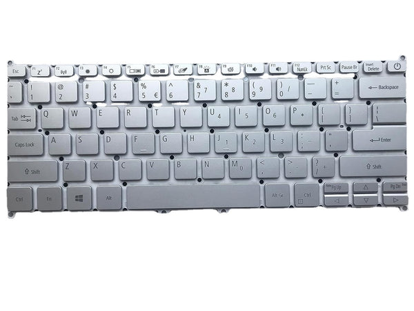 StoneTaskin Original New for Acer Swift 5 Pro SF514-54T SF514-54T-732B 14.0” US Backlit Laptop Keyboard Silver KB