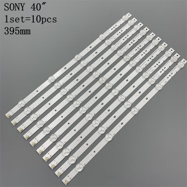 StoneTaskin 10 unid/lote PARA SONY Use 40 pulgadas TV BACKLIGHTS PARA LED BAR SUG400A81_REV3_121114 PARA SONY KDL-40R473A 