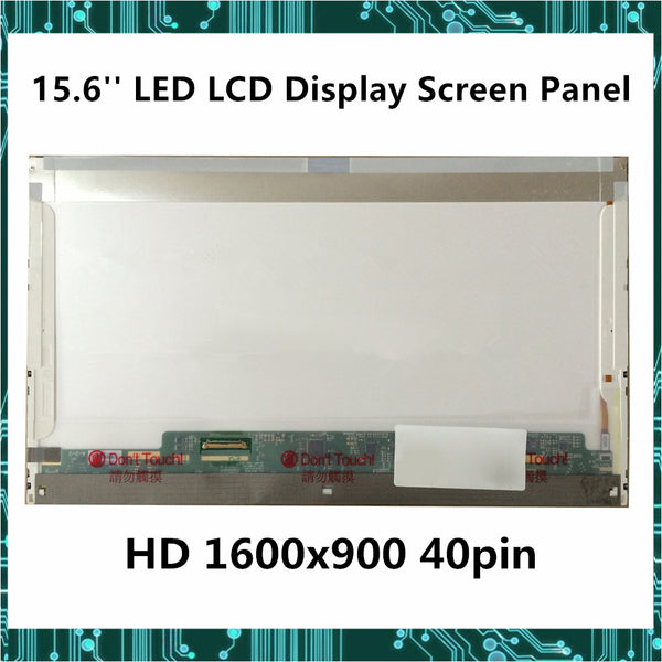 StoneTaskin, pantalla LCD LED para portátil de 15,6 pulgadas, LTN156KT02 B156RW01 LP156WD1 TLD5 TLB2 TLA1 TLB1 40PIN 1600X900, totalmente probado